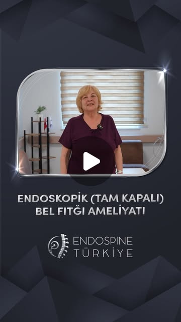 Esin Hanım - Tam Kapalı Full Endoskopik Bel Fıtığı Ameliyatı