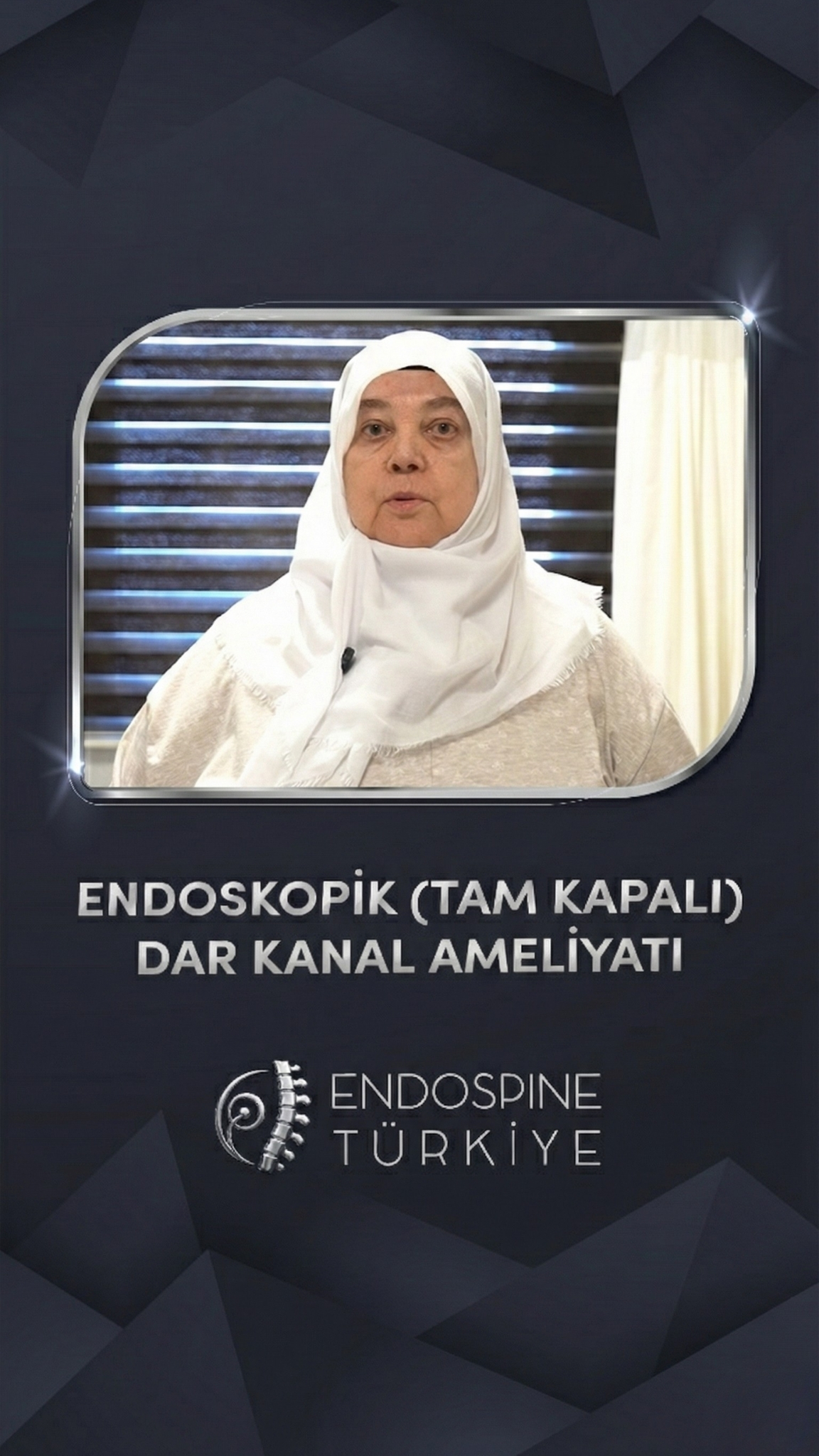 Şaziye Hanım - Tam Kapalı Endoskopik Dar Kanal Ameliyatı