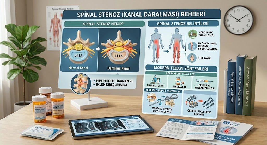 Kanal Daralması (Spinal Stenoz) Nedir? Belirtileri ve Modern Tedavi Yöntemleri